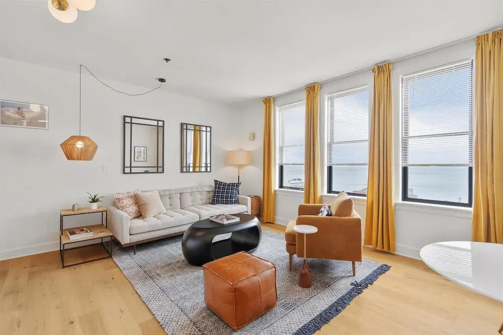Double Apartment with river view (full double bed)