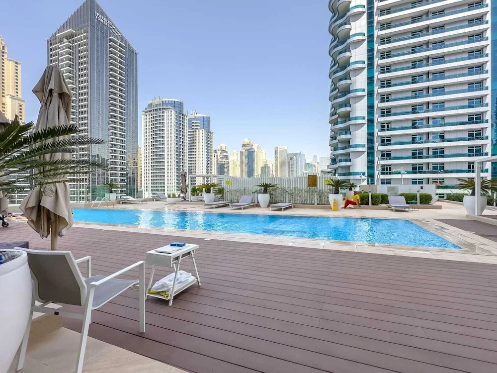 Marco Polo - Stunning 2 BR With Marina Views | Huge Pool & Gym