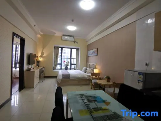 商務四人房，配有雙人床