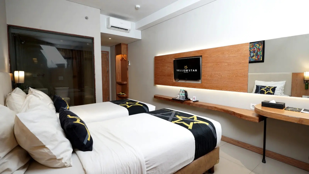 Yellow Star Hotel Gejayan - Chambres