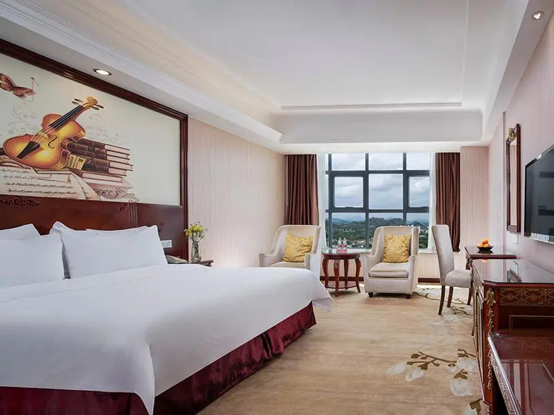 豪華雙人房，市景，雙人床