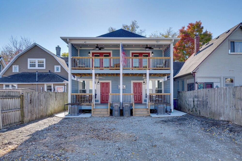 3 Mi to Dtwn: Dual-unit Home in Indianapolis!