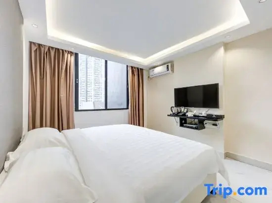 Lizhou Hotel (Gongbei Port Light Rail Station) - Chambres