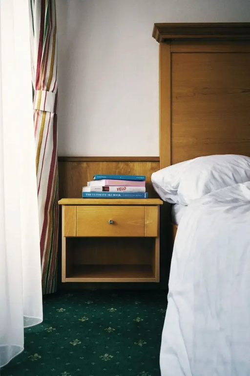 Standard Double room with balcony and with courtyard view (full double bed)