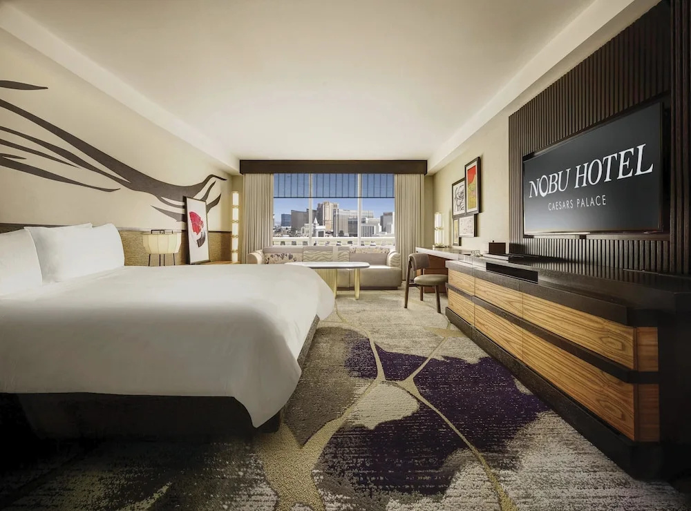 Nobu Double room with Strip View (full double bed)