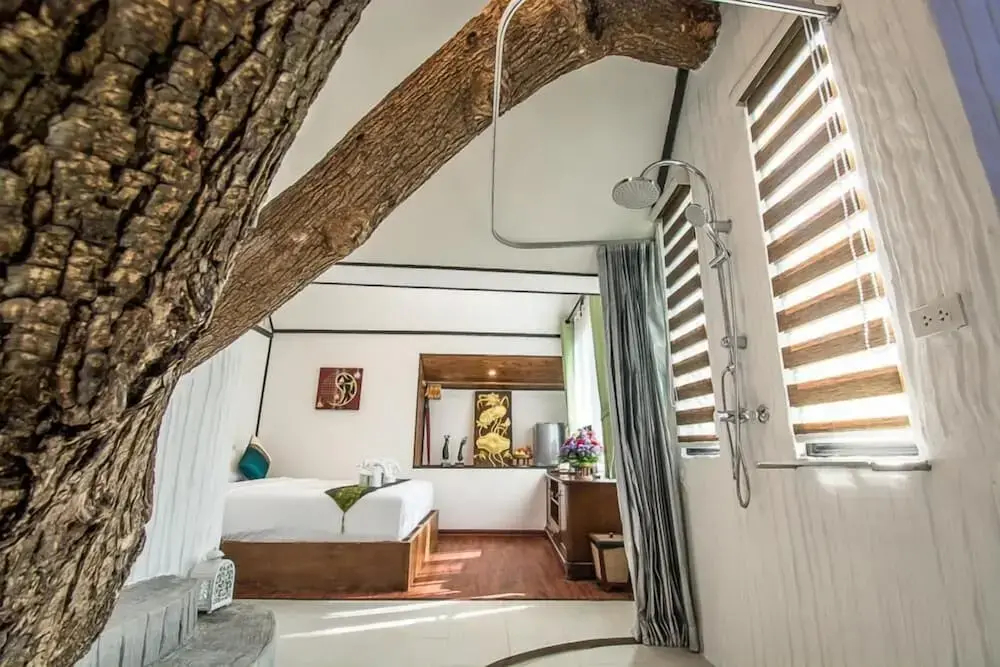 標準三人房，附設陽台