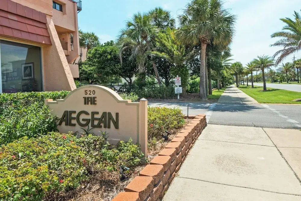 2br Aegean - Gulf & Pool Views, Tennis, Shuffleboard 2 Bedroom Condo