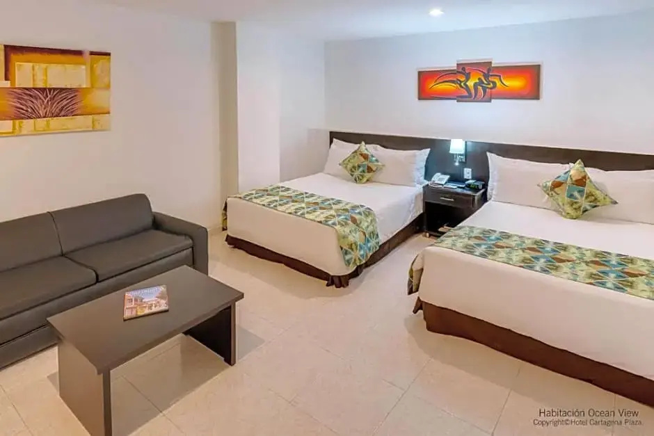 Hotel Cartagena Plaza - Chambres