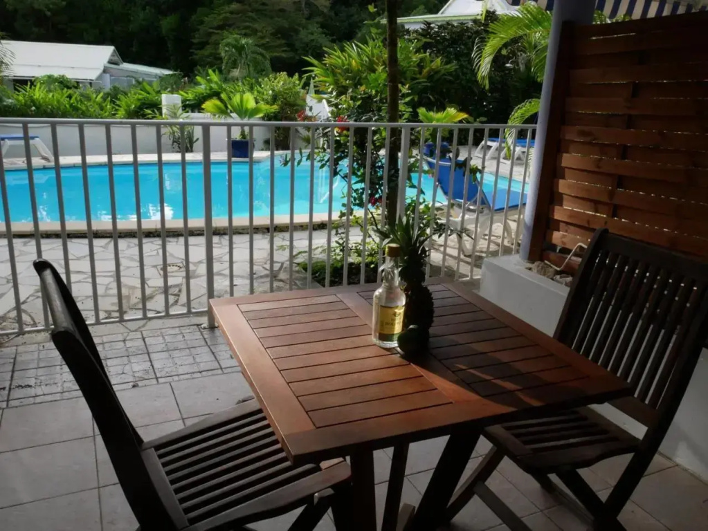 Studio Bleu Lagon dans résidence avec piscine