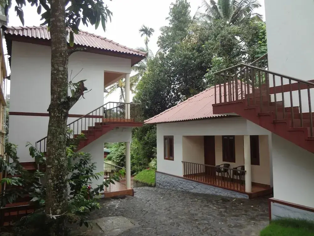 outside