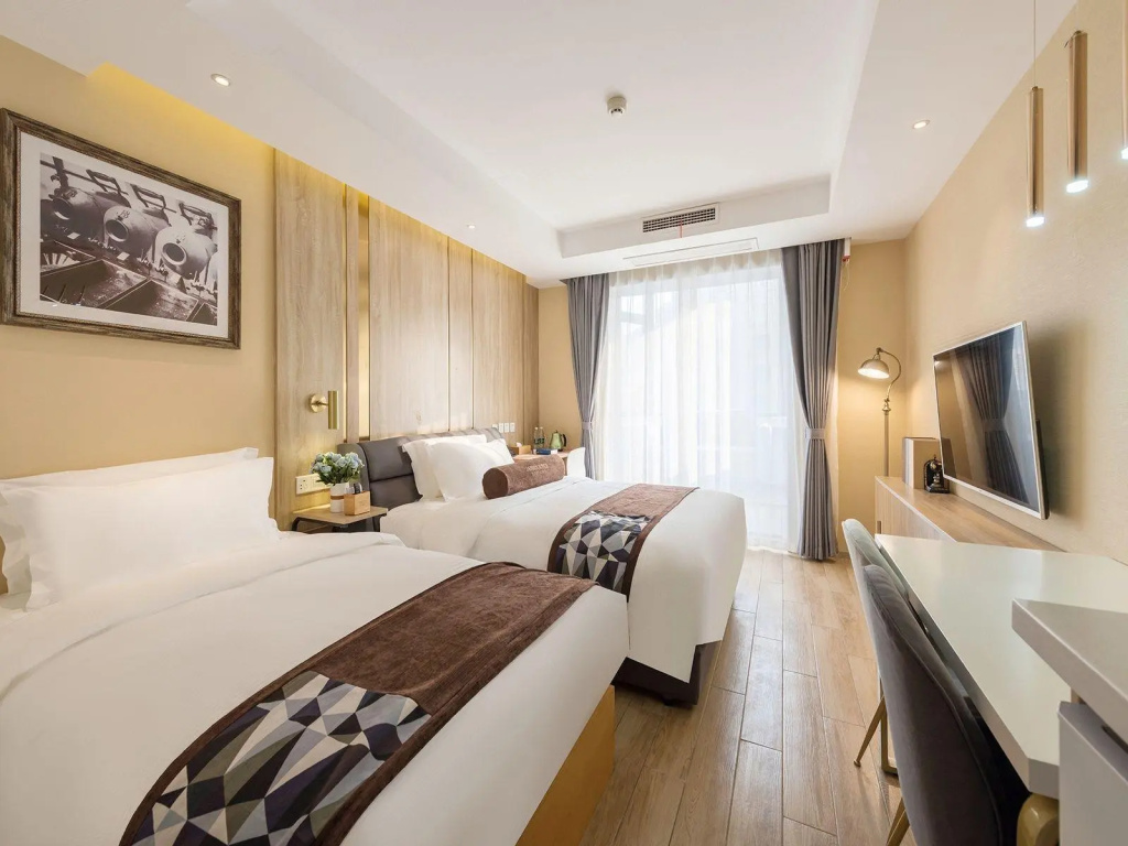 Отель JAMES JOYCE COFFETEL(Yangqiao branch, Beijing South Railway Station) в Пекине