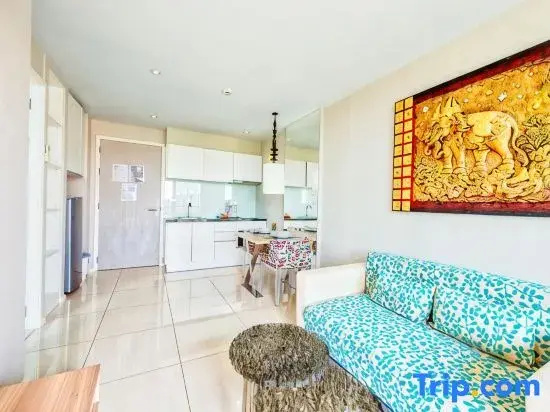 Двухместный номер Deluxe с видом на город (двуспальная кровать) в Atlantis Condo Resort Jomtien TLH