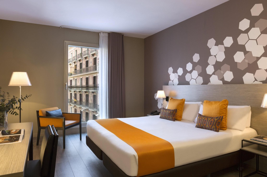 Citadines Ramblas Barcelona - Chambres