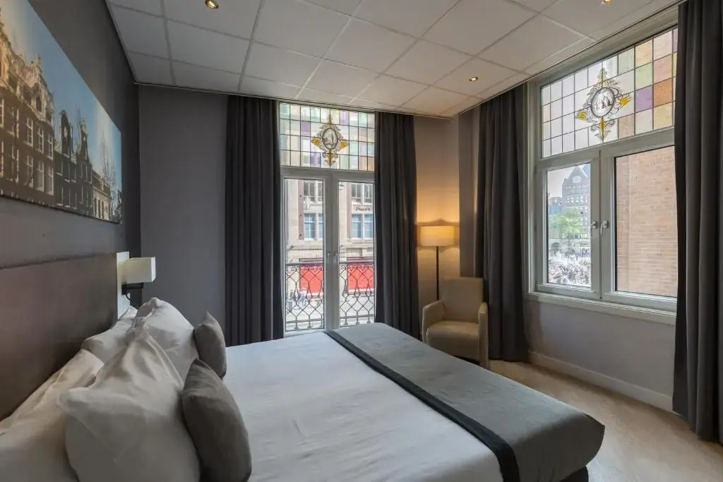 Hotel Amsterdam De Roode Leeuw - Chambres