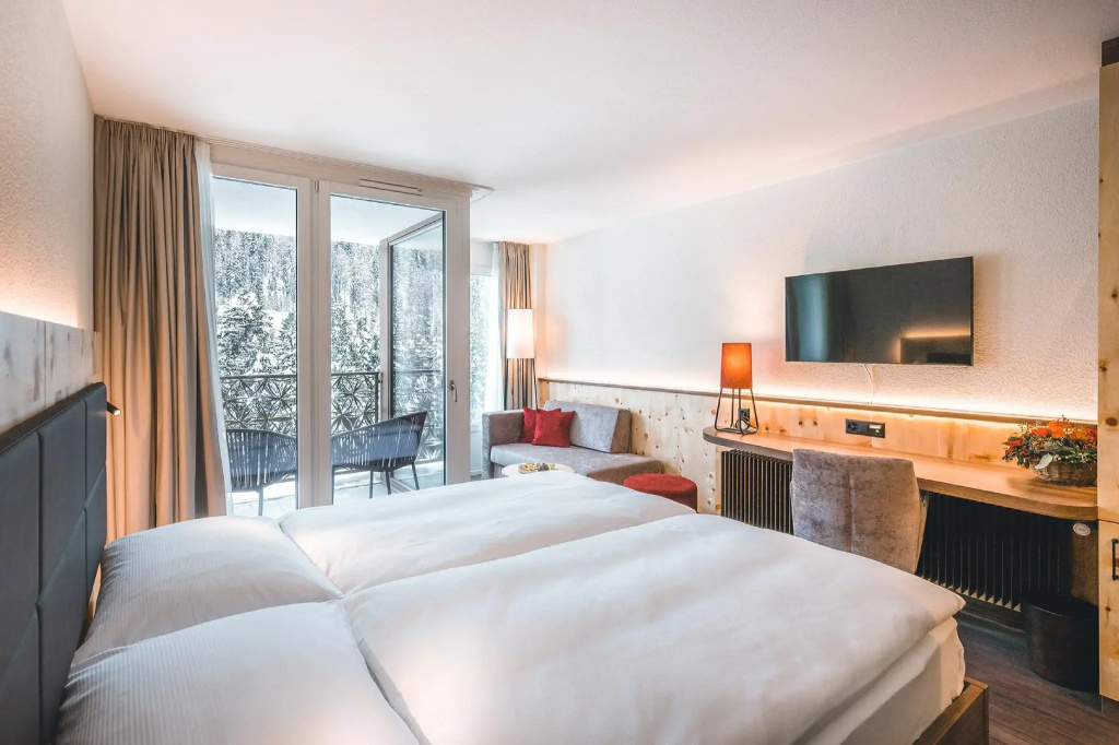 Hotel Laudinella - Chambres