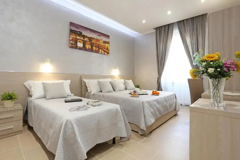 Standard Double room with city view (full double bed)