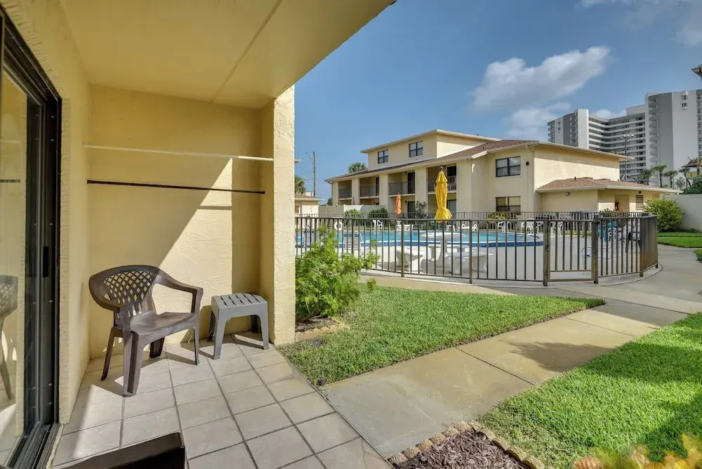 Daytona Beach Shores Condo Rental: Walk to Beach!