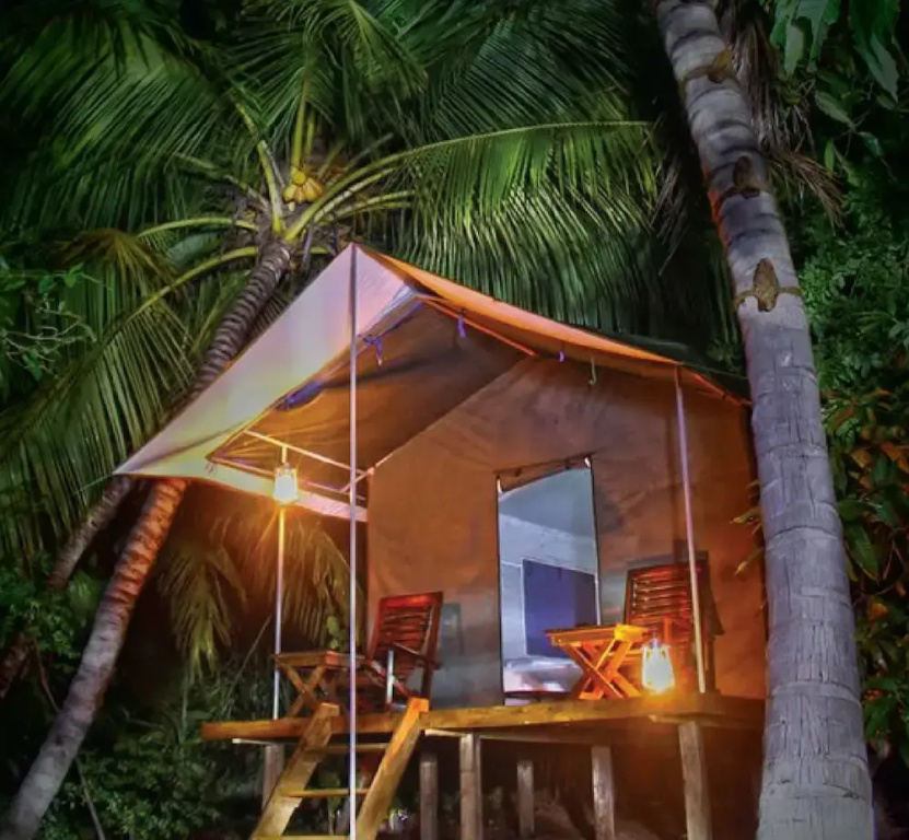 1 Bedroom Tent with balcony and with river view