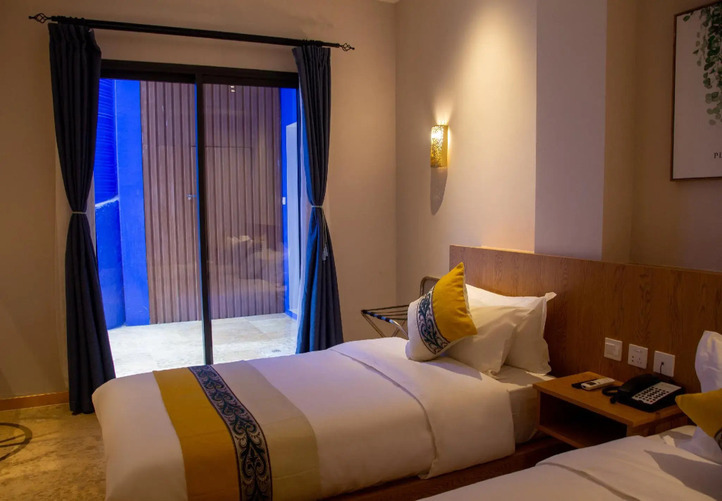 Standard Double room with garden view (twin beds)