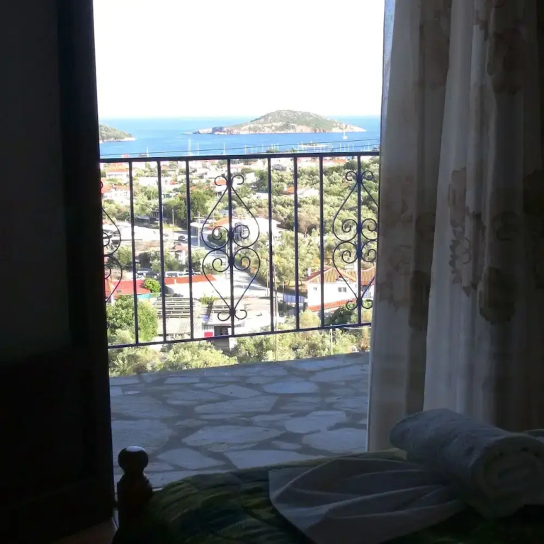 Studio with balcony