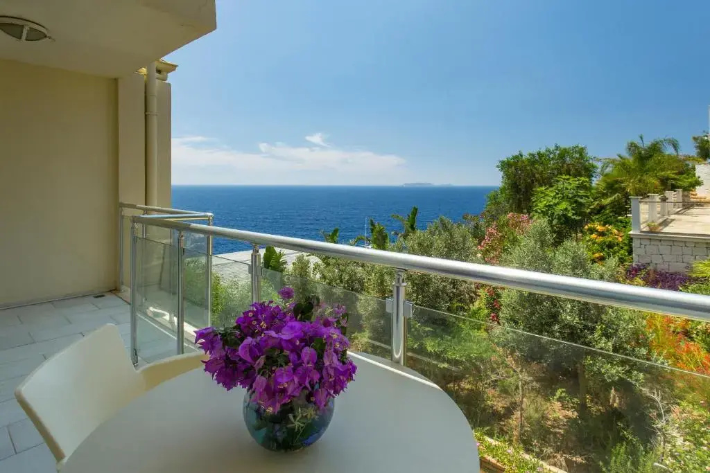 Superior room with partial sea view