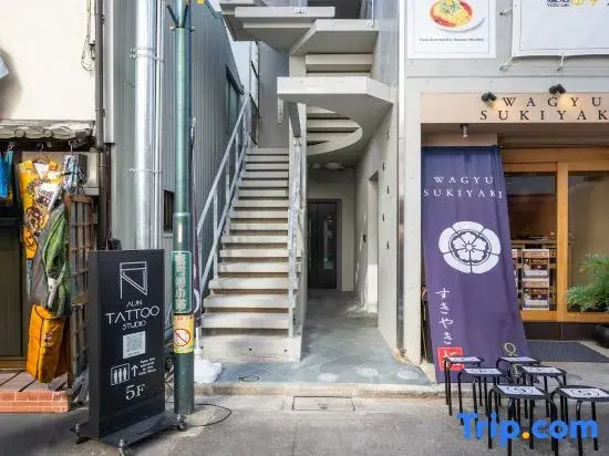 [New OPEN] Asakusa Temple! 20 seconds to Raimen / Hinoki bath · Simmons / Maximum capacity 8 people