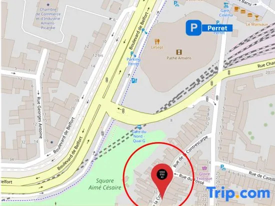 Appartements boutique dans un hôtel particulier rénové Centre & gare Parking privé