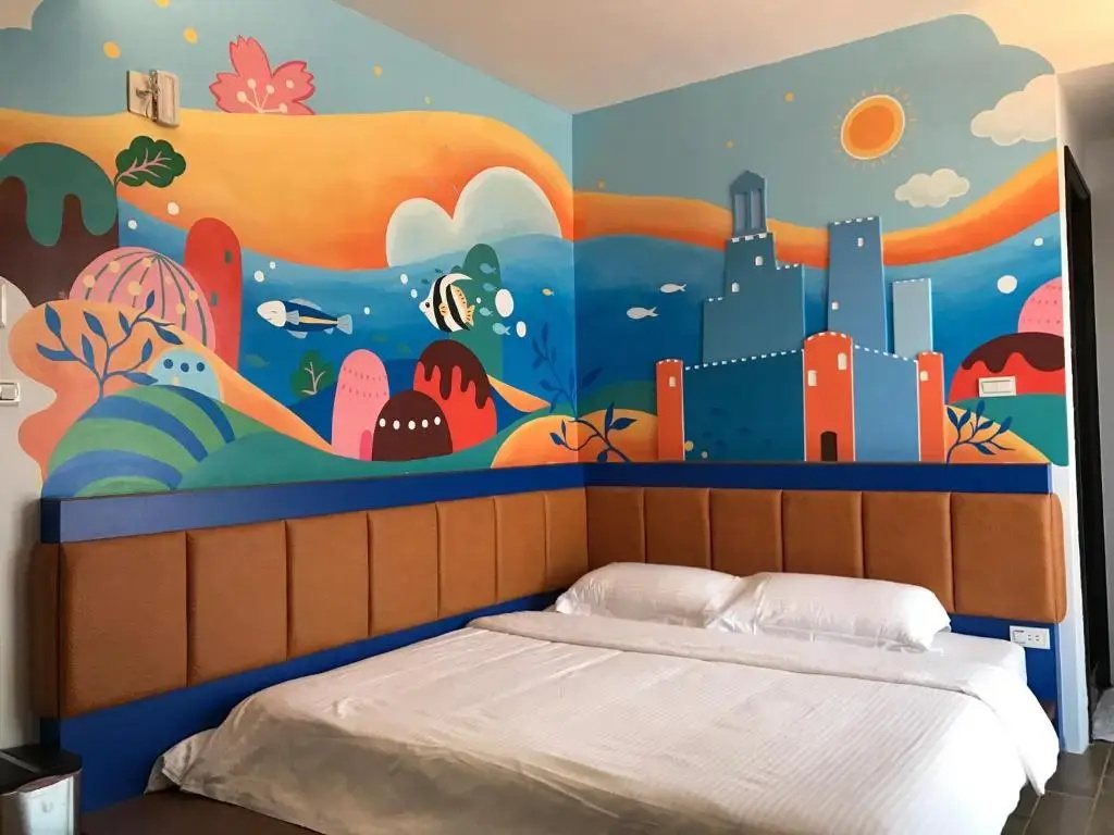 Standard Double room with balcony and with sea view (full double bed)