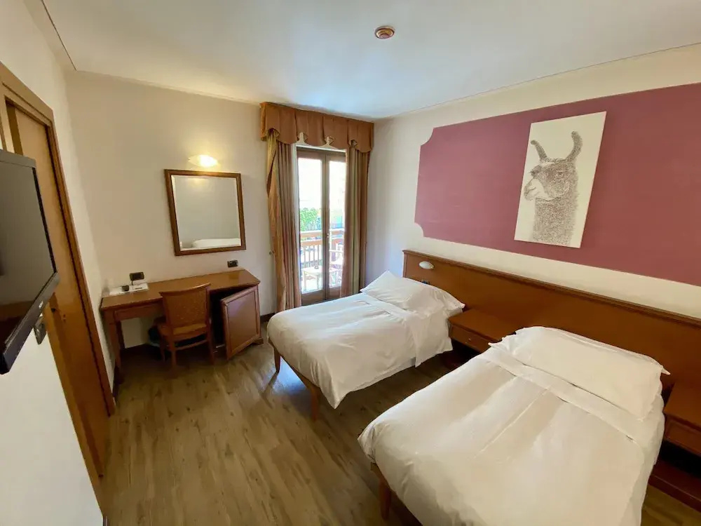 Standard Double room with balcony and with mountain view (twin beds)