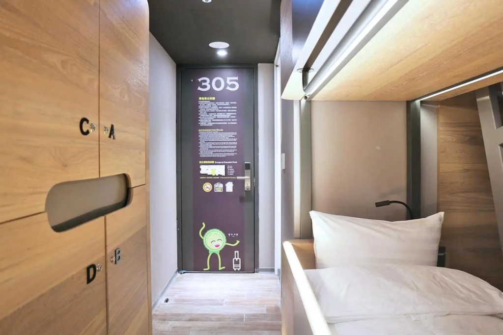 Kiwi Share Hotel - Zhongli Station Branch - Hostel