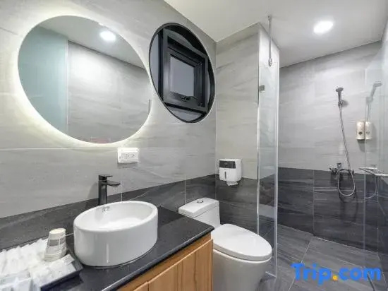 Standard Quadruple room with balcony and with garden view