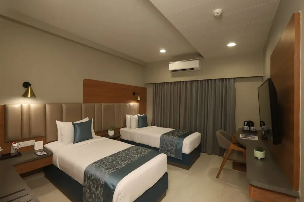 Deluxe Double room twin beds