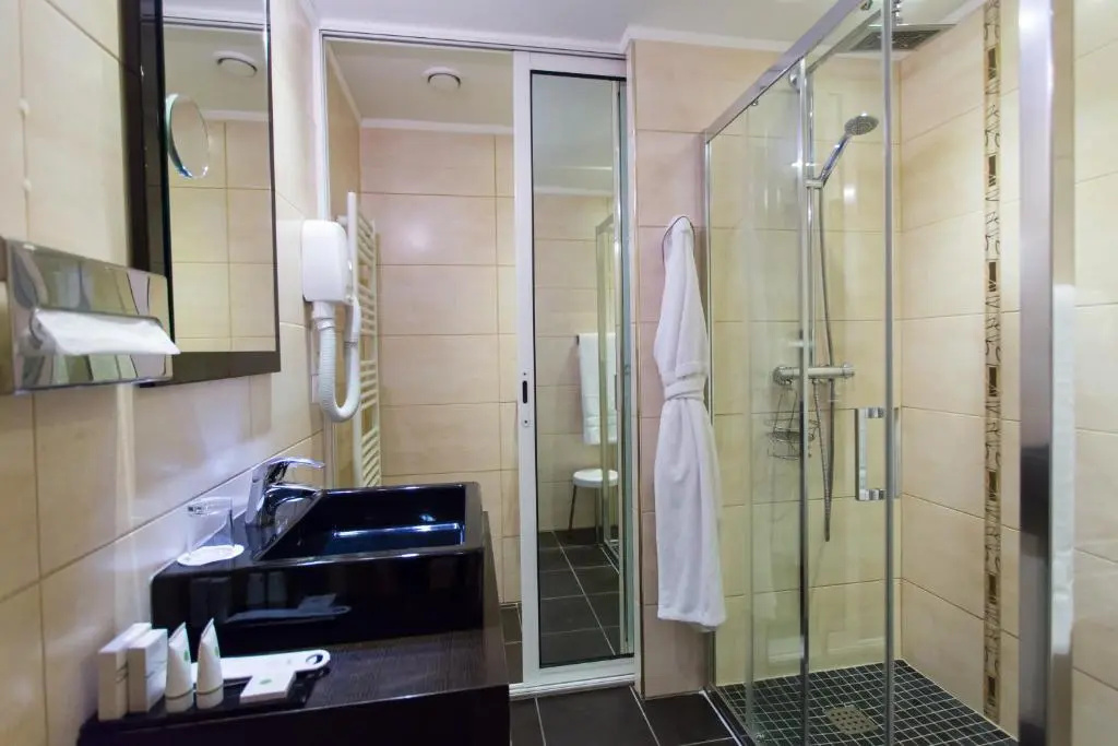 Standard Double room with courtyard view (full double bed)