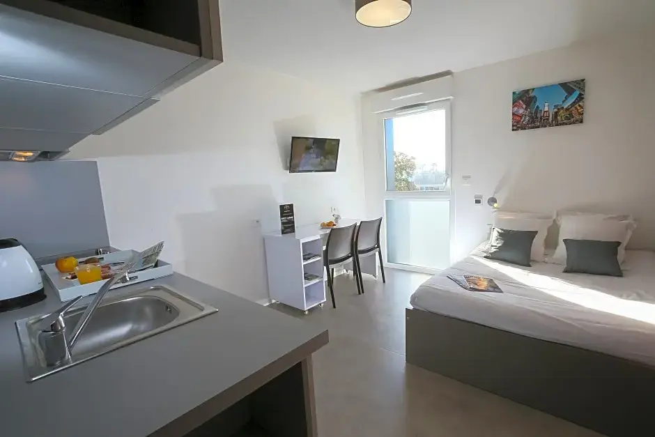 All Suites Appart Hôtel | Bordeaux - Pessac - Chambres