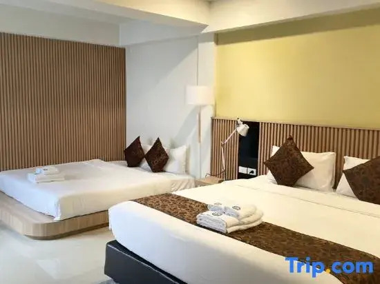 Двухместный семейный номер Standard 2 отдельные кровати в The Golden Ville Boutique Hotel & Spa