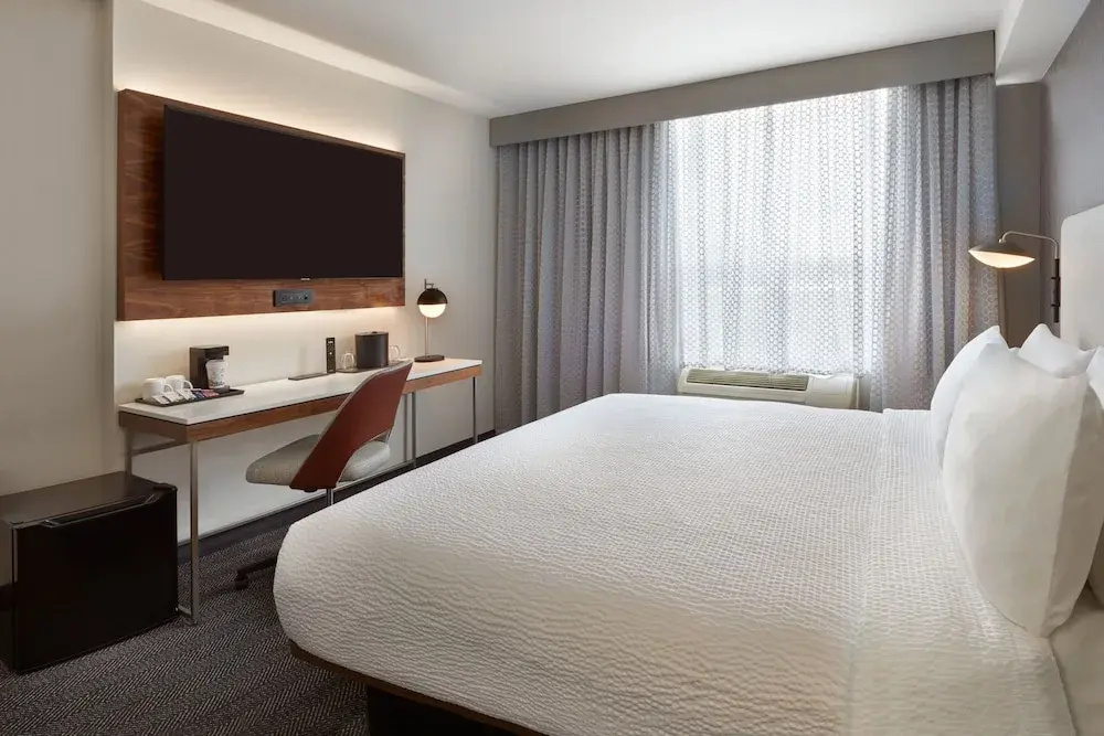 Standard Double room with city view (full double bed)