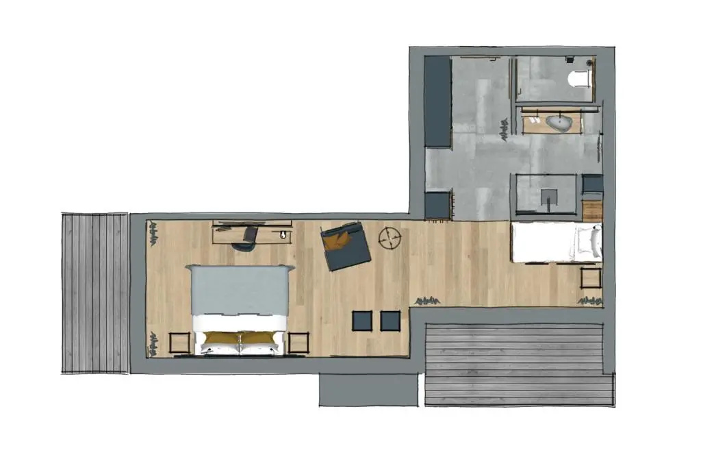Hotel Edelweiss - Chambres