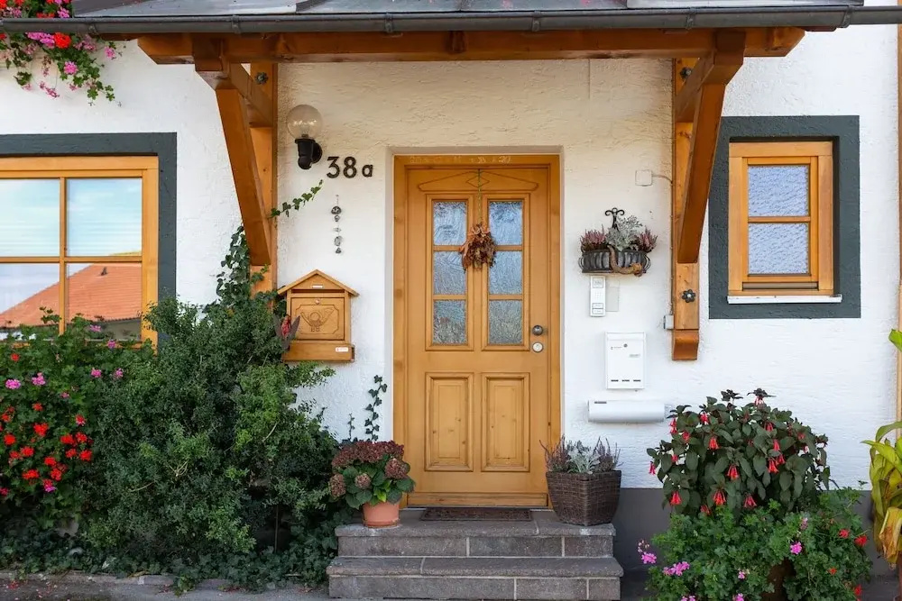 Alpenapartment mit Garten