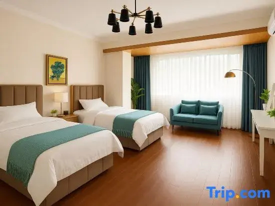 Double Suite with garden view (twin beds)