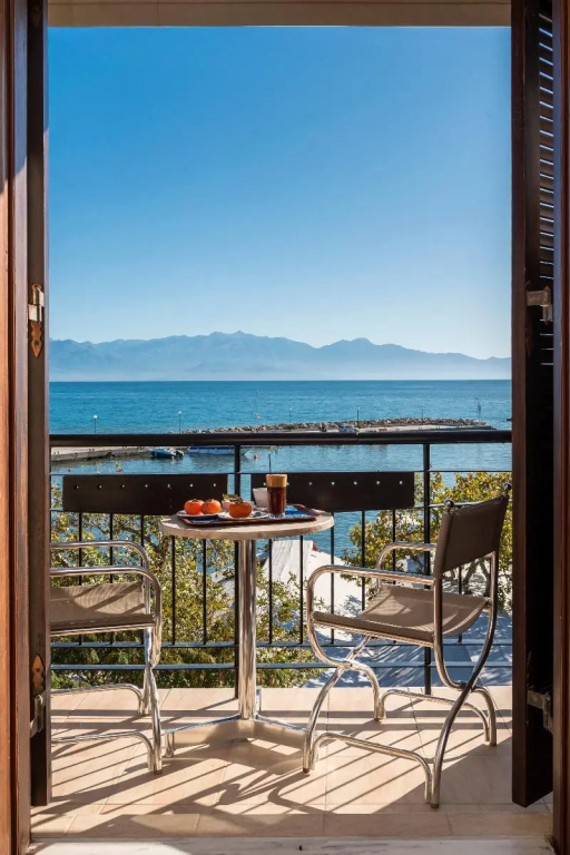 Standard Double room with balcony and with sea view (full double bed)