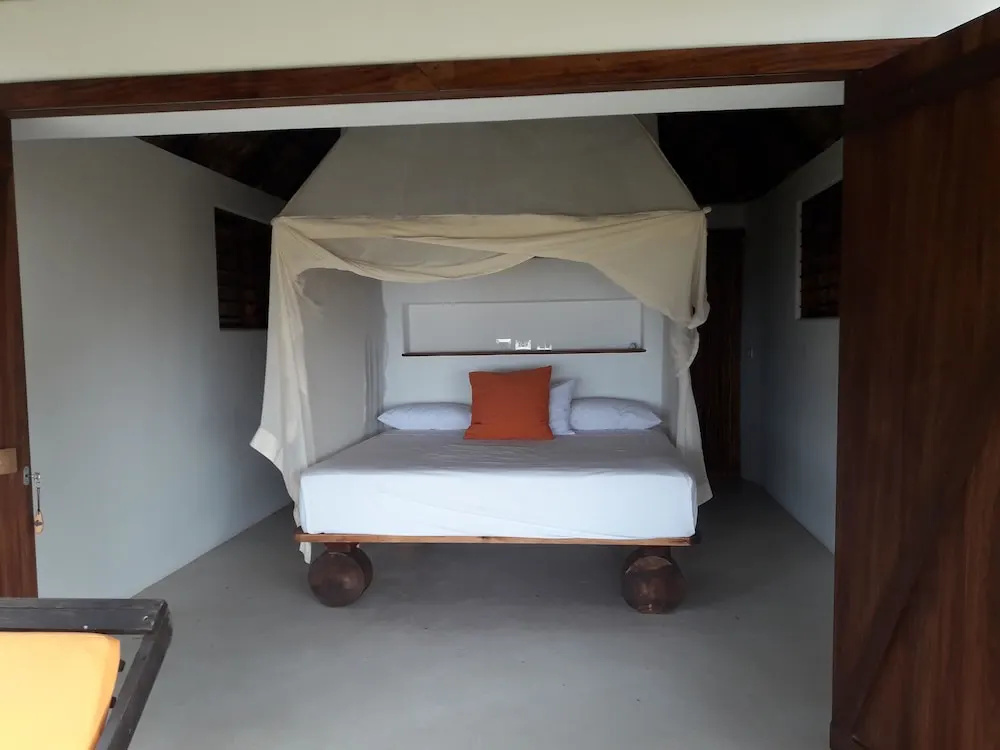 Standard Double room with balcony and beachfront (full double bed)