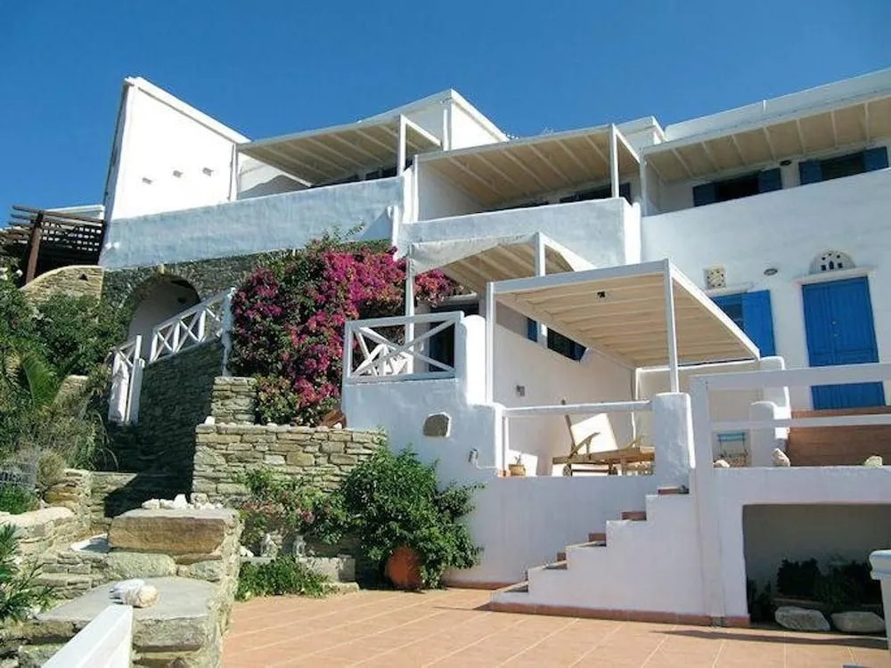 Apartment With one Bedroom in Ormos Kardianis, With Wonderful sea View, Furnished Terrace and Wifi - Near the Beach
