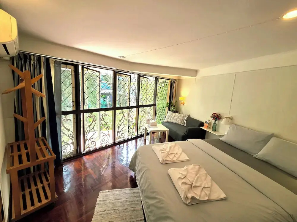 Standard Double room with garden view (full double bed)