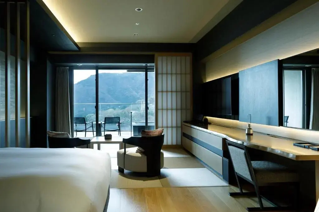 Deluxe with Open-air Bath West Wing Double Japanese Style room (twin beds)
