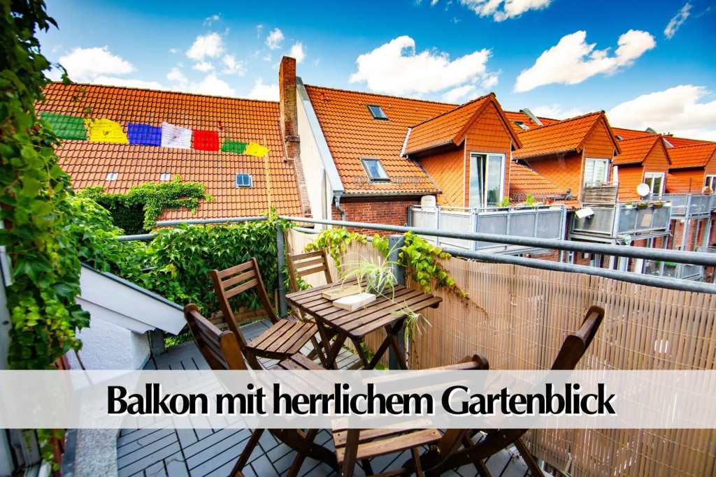 Schickes 80m2 Maisonette-Loft in zentraler Lage Erfurts mit Balkon