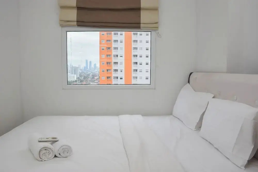 Cozy Style 2BR at Green Pramuka City Apartment
