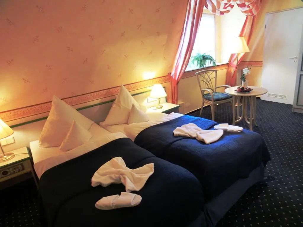Double room twin beds