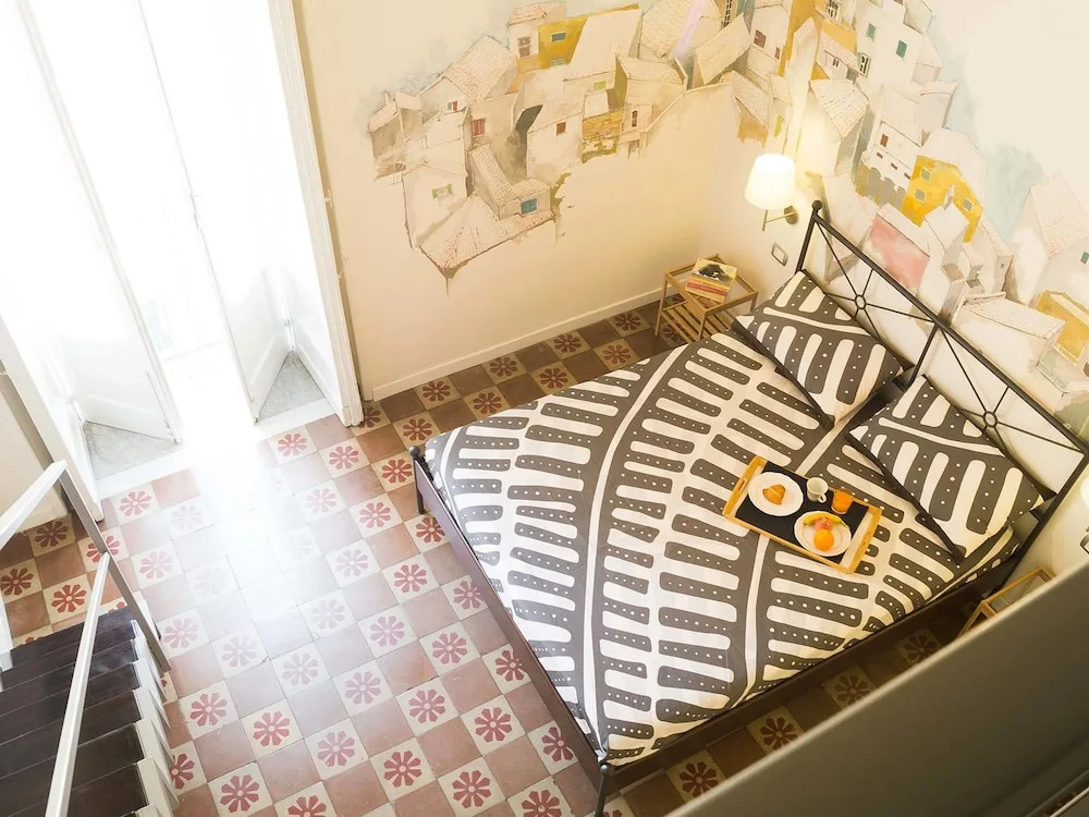 Standard Quadruple Duplex room with balcony