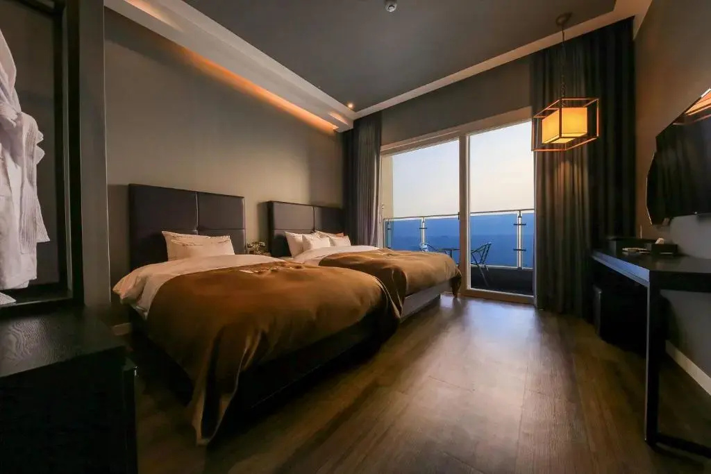 Deluxe Double room with sea view (twin beds)