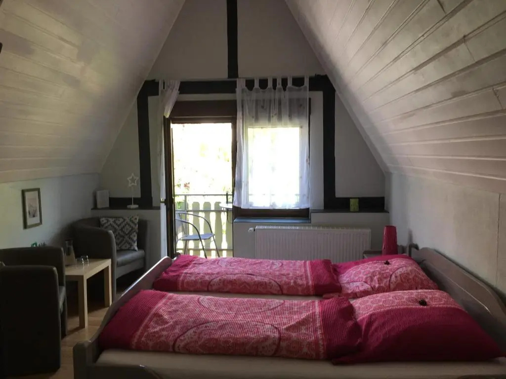 Standard Double room with balcony (full double bed)